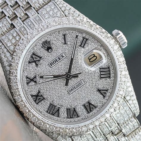 rolex datejust 10 diamonds price|Rolex full diamond watch price.